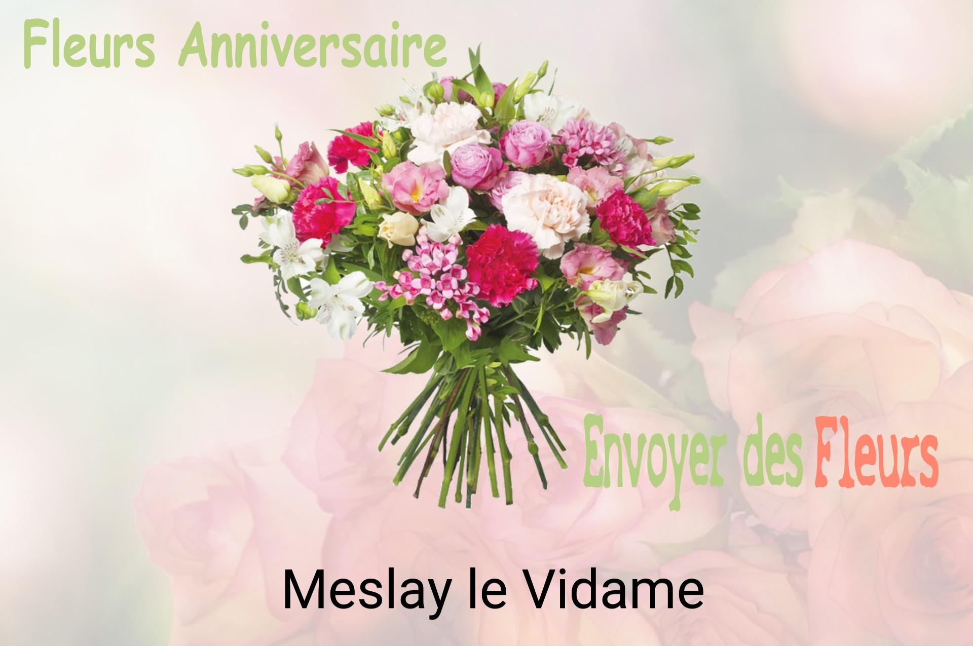 Bouquet de fleurs d’anniversaire livré à Meslay-le-Vidame